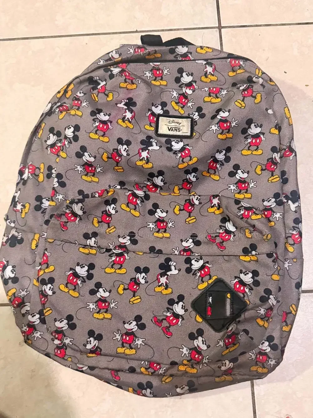 Disney x Vans Mickey Mouse Old Skool II Allover Print Backpack